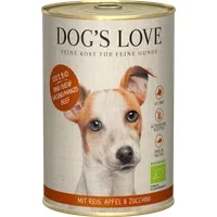 Dog's Love Hunde Nassfutter BIO RIND - 400 g