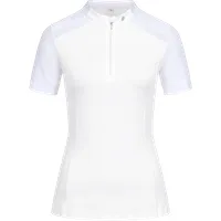 E·L·T Funktions-Zip-Shirt Nancy, weiß - XS