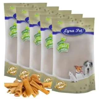 Lyra Pet Rinderkopfhaut Stücke 1 - 7 cm 5 kg