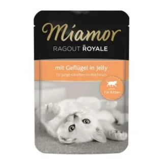 Miamor Ragout Royale Kitten Geflügel 88x100 g