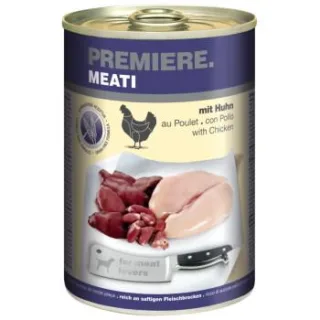 PREMIERE Meati Nassfutter Hund, Adult, Huhn 24x400 g
