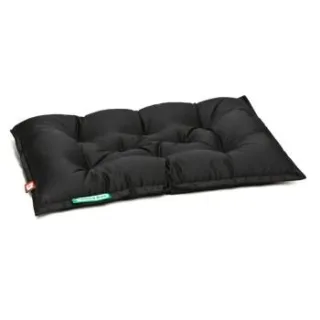 Doctor Bark Country-Kissen schwarz S