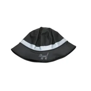 Barkalot Eimerhut aus Upcycled-Stoff schwarz L