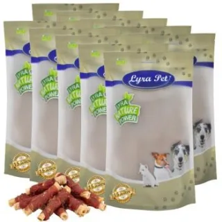 Lyra Pet Kaurollen mit Entenbrust natur 10x1 kg