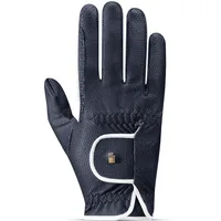 Roeckl Reithandschuhe "Lona" navy/weiß - 6.5