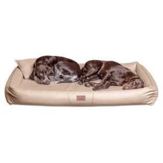 Tierlando CLIFFORD SOFT orthopädisches Hundebett beige 85 cm, 16 cm, 60 cm