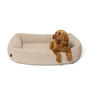 PAW WOW Hundebett SVEN Teddy Greige L