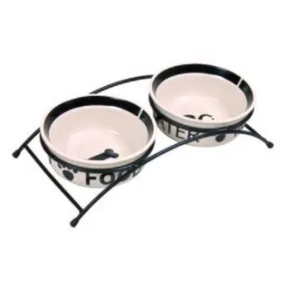 Trixie "Eat-on-Feet" Napf-Set 2x2,6 l