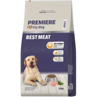 PREMIERE Best Meat Trockenfutter Hund Adult Geflügel 12 kg