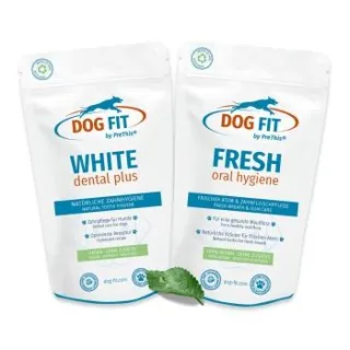 DOG FIT by PreThis ® WHITE dental plus & FRESH » Frischer Atem & Zahnfleisch » Hunde