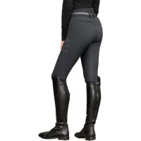 E·L·T Reithose Maja Glam Curved High Waist, asphalt - 42