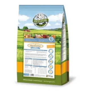 Bellfor Trockenfutter mit Huhn für Welpen und Junge Hunde - Freiland-Schmaus Junior - 2,5 kg