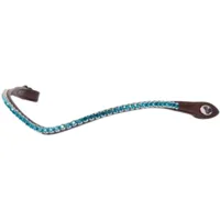 PS of Sweden Stirnriemen Ocean Teal, braun - FULL