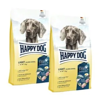 HAPPY DOG fit & vital Trockenfutter Hund Adult, Light Calorie Control 2x12 kg