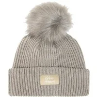 Kentucky Horsewear Mütze mit Fell - beige