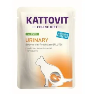 KATTOVIT Feline Diet Nassfutter Katze Urinary Adult Truthahn 96x85 g