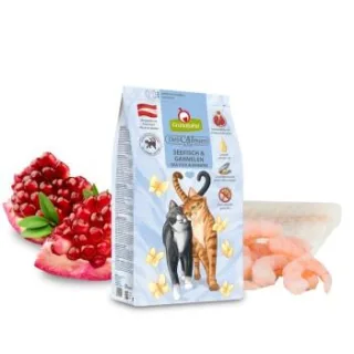 GranataPet Trockenfutter Katze, Adult. DeliCATessen, Seefisch und Garnelen 2x1,8 kg