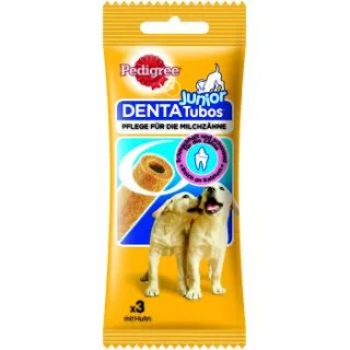 Pedigree Snack Hund TUBOS Beutel Junior mit Huhn 18x3 Stück