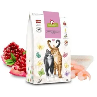 GranataPet Trockenfutter Katze, Adult. DeliCATessen, Seefisch und Garnelen 3x3 kg