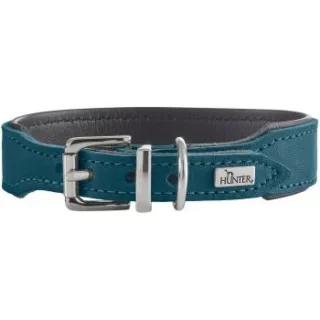 Hunter Hundehalsband malta petrol XS