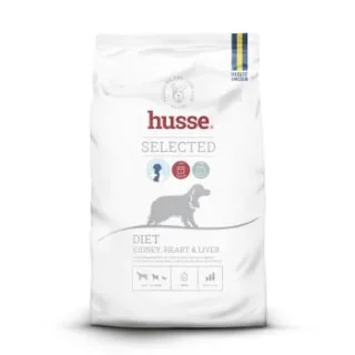 husse DIET Nieren, Herz & Leber, 14 kg Set (2 x 7 kg) Tierärztliche Rezeptur zur Unterstützung von Nieren, Herz und Leber