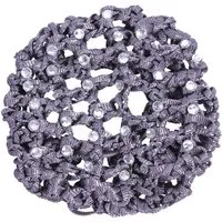 QHP Haarnetz Diamond - grau