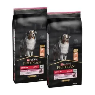 PRO PLAN Adult Medium Sensitive Skin 2x14 kg