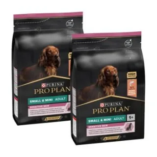 PRO PLAN Adult Small & Mini Sensitive Skin 2x3 kg