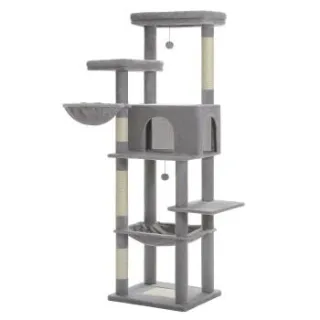 Pawz Road Kratzbaum Groß 186cm grau