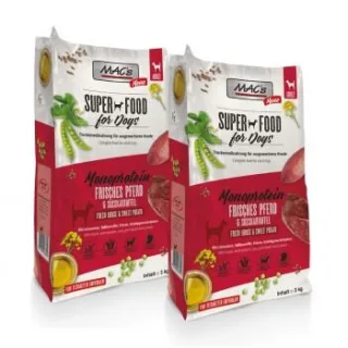 MAC's Dog Mono Adult Trockenfutter Pferd 2x3 kg