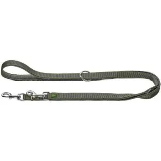 Hunter Verstellbare Führleine MALDON 3.0 dunkelgrau 1,5 cm