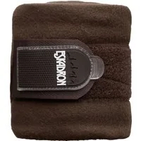 ESKADRON Fleecebandagen BASIC - darkbrown