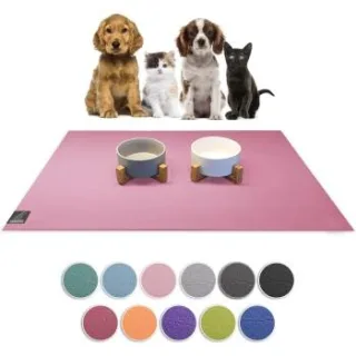 SANOZOO ® - Napfunterlage - Öko-Tex und Made in Germany rosa 60 cm, 90 cm