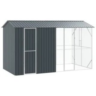 VidaXL Vogelgehege 2,1 m, 4,42 m, 2,47 m
