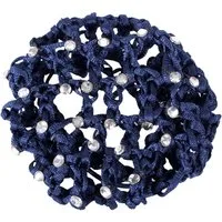 QHP Haarnetz Diamond - navy