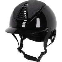 QHP Reithelm Glendale, schwarz - 55-57