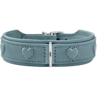 Hunter Hundehalsband soho x love hellblau XS-S