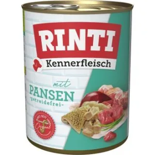 RINTI Kennerfleisch Nassfutter Hund, Adult, Dose, Pansen 12x800 g