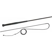 FLECK Longierpeitsche ERGO-Griff, 180 cm - schwarz