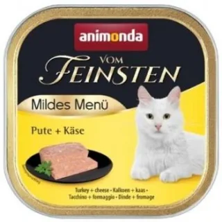 animonda Vom Feinsten Adult Pute und Käse 32x100 g