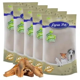 Lyra Pet Rinderkopfhaut goldbraun dunkel 5 kg