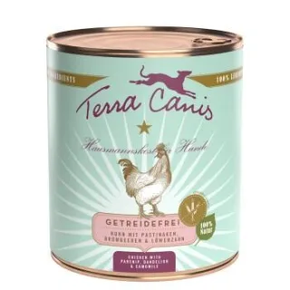 Terra Canis Getreidefrei Adult Huhn mit Pastinaken, Brombeeren und Löwenzahn 6x800 g