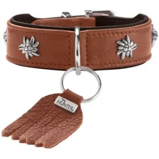 Dog Sport HUNTER Hundehalsband münchen cognac XXS-XS