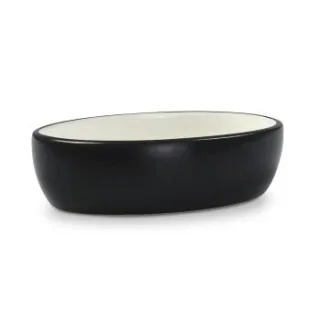 Wolters Diner Colour für Katzen Hundezubehör schwarz/ weiß
