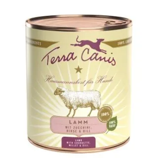 Terra Canis Classic Adult 6x800g Lamm mit Zucchini, Hirse und Dill