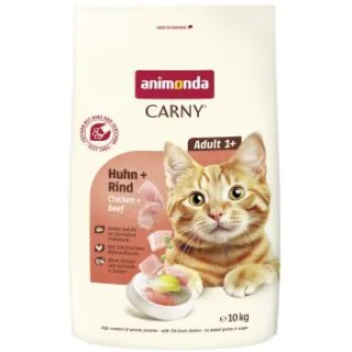 animonda Carny Trockenfutter Katze Adult Huhn und Rind 2x10 kg