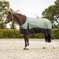QHP Turnoutdecke 1200D Collection 50gr, Lineair Motion - 130 cm
