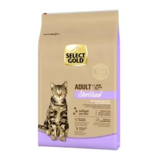SELECT GOLD Sterilised Adult Geflügel und Reis 2x7 kg