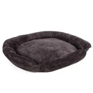 Wallace & Jones Hundebett Cordo schwarz L