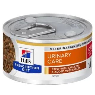 Hill's Prescription Diet c/d Urinary Stress Ragout mit Huhn und Gemüse 24x82 g